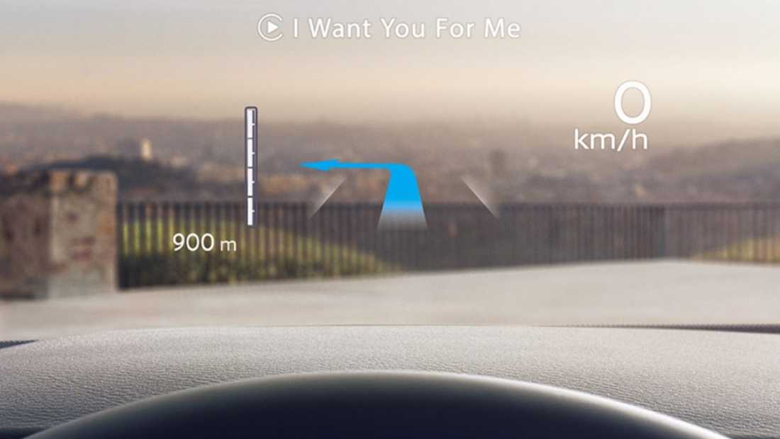 ABD Nissan - heads up display