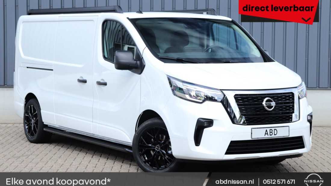 ABD Nissan - Primastar voorraadactie - black edition