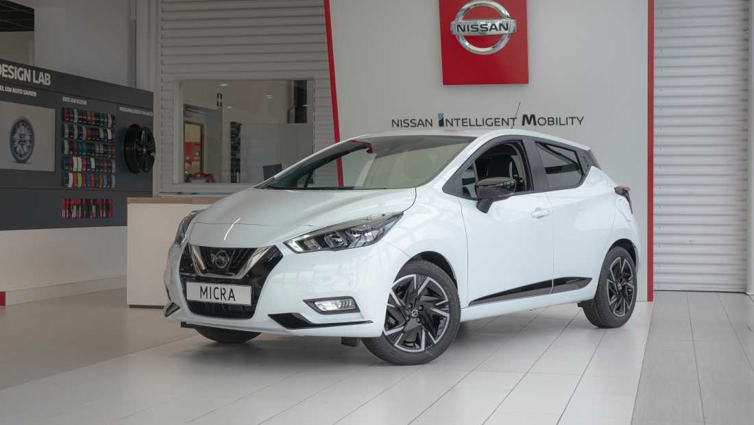 ABD Nissan - Micra voorraadactie - dynamische lijnen
