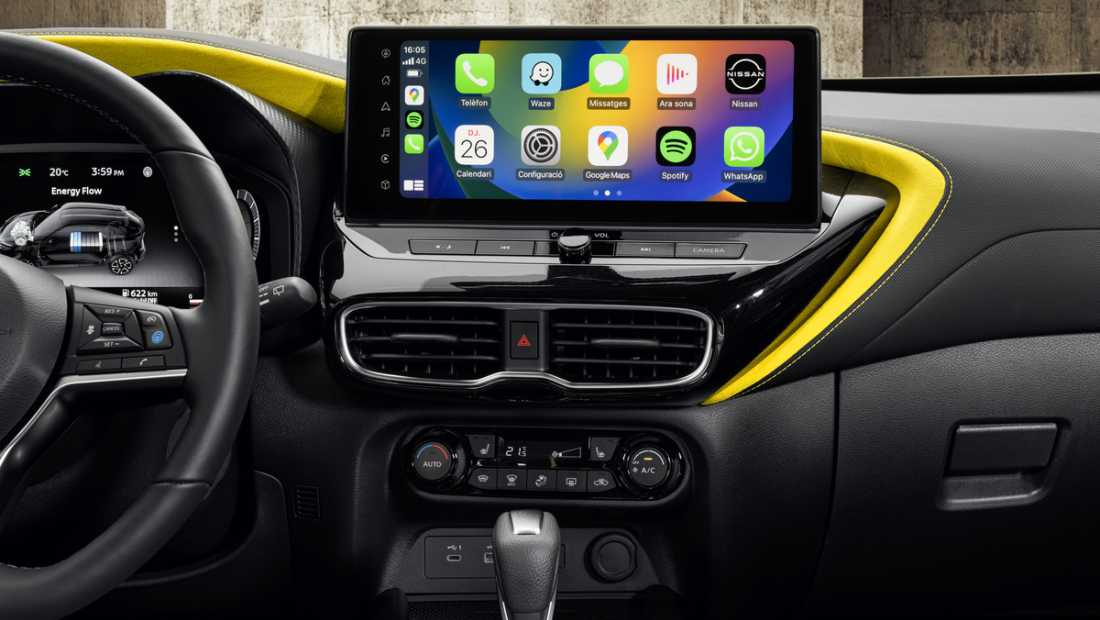 Nissan Juke 2024  - apple carplay android auto