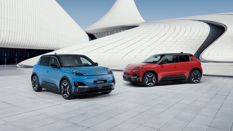 ABD Nissan - Nieuwe Micra - Red & Blue